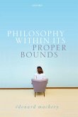 Philosophy Within Its Proper Bounds (eBook, ePUB)