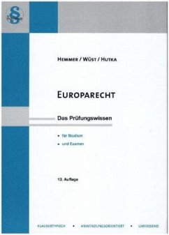 Europarecht - Hutka, Rainer;Hemmer, Karl-Edmund;Wüst, Achim