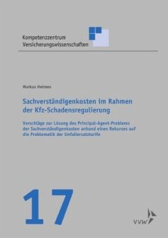 Sachverständigenkosten im Rahmen der Kfz-Schadensregulierung - Helmes, Markus
