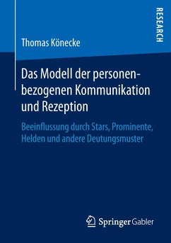Das Modell der personenbezogenen Kommunikation und Rezeption - Könecke, Thomas