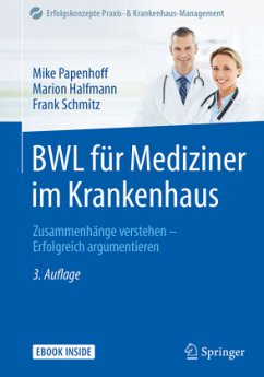 Cover BWL für Mediziner im Krankenhaus, m. 1 Buch, m. 1 E-Book