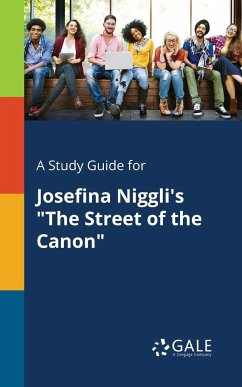 A Study Guide for Josefina Niggli's 