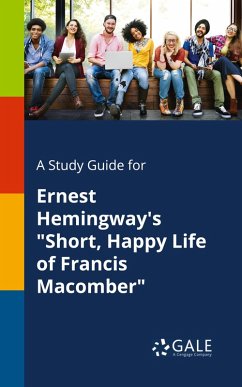 Cover A Study Guide for Ernest Hemingway's 
