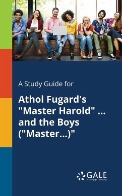 A Study Guide for Athol Fugard's 