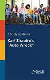 A Study Guide for Karl Shapiro's "Auto Wreck"
