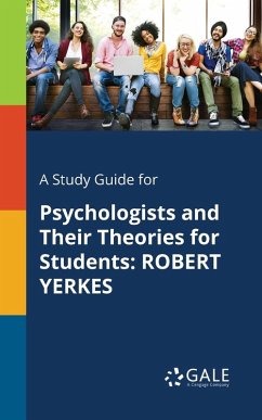 Cover A Study Guide for Psychologists and Their Theories for Students