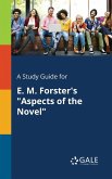 A Study Guide for E. M. Forster's &quote;Aspects of the Novel&quote;