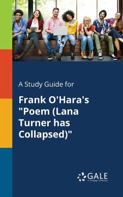 A Study Guide for Frank O'Hara's 