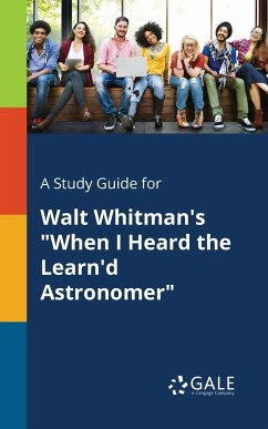 A Study Guide for Walt Whitman's 