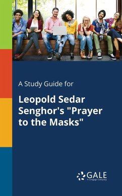 Cover A Study Guide for Leopold Sedar Senghor's 