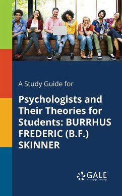 Cover A Study Guide for Psychologists and Their Theories for Students