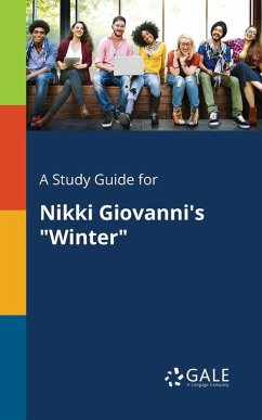 Cover A Study Guide for Nikki Giovanni's 