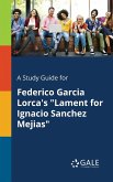 A Study Guide for Federico Garcia Lorca's &quote;Lament for Ignacio Sanchez Mejias&quote;
