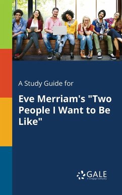 A Study Guide for Eve Merriam's 