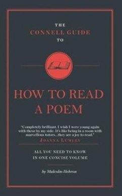 The Connell Guide To How to Read a Poem - Hebron, Malcolm