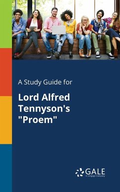 A Study Guide for Lord Alfred Tennyson's 
