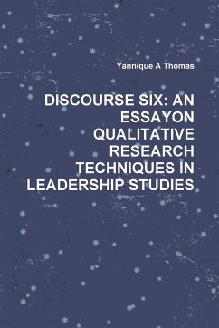 DISCOURSE SIX - Thomas, Yannique