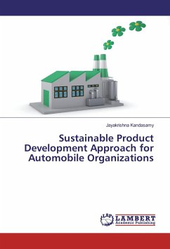 Sustainable Product Development Approach for Automobile Organizations - Kandasamy, Jayakrishna