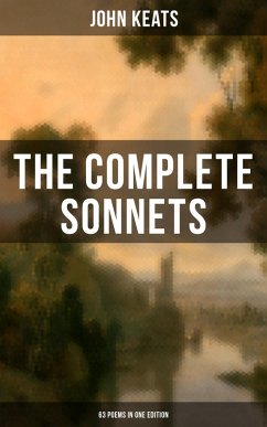 Cover The Complete Sonnets of John Keats (63 Poems in One Edition) (eBook, ePUB)