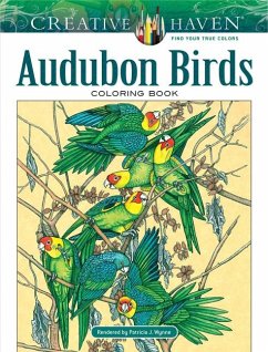 Creative Haven Audubon Birds Coloring Book - Wynne, Patricia J