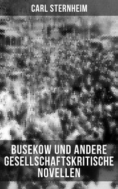 Busekow und andere gesellschaftskritische Novellen (eBook, ePUB) - Sternheim, Carl