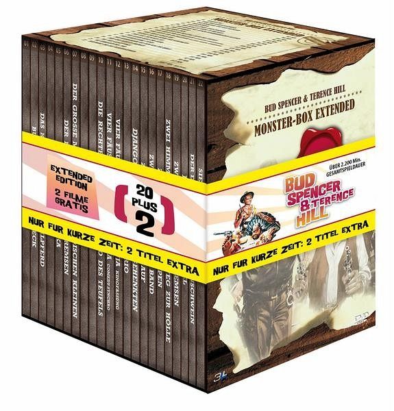Bud Spencer & Terence Hill Monsterbox - Reloaded Extended Edition auf DVD -  Portofrei bei bücher.de