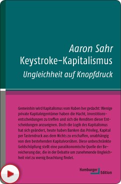 Keystroke-Kapitalismus (eBook, PDF) - Sahr, Aaron