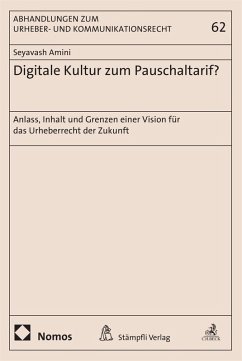 Cover Digitale Kultur zum Pauschaltarif? (eBook, PDF)