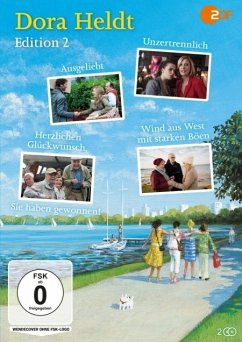 Dora Heldt - Edition 2: Ausgeliebt / Unzertrennlich / Herzlichen Glückwunsch, Sie haben gewonnen! / Wind aus West mit starken Böen - 2 Disc DVD