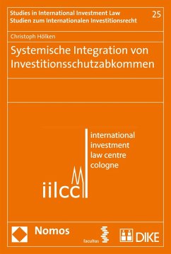 Cover Systemische Integration von Investitionsschutzabkommen (eBook, PDF)