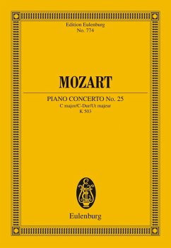 Piano Concerto No. 25 C major (eBook, PDF) - Mozart, Wolfgang Amadeus