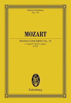 Piano Concerto No. 25 C major (eBook, PDF) - Mozart, Wolfgang Amadeus