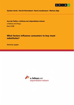 What factors influence consumers to buy meat substitutes? (eBook, PDF)