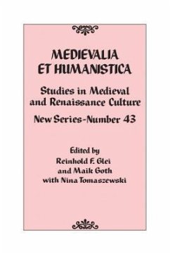 Medievalia Et Humanistica, No. 43