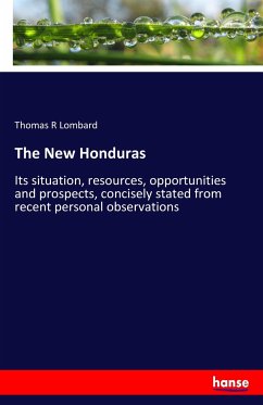 Cover The New Honduras