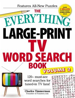 The Everything Large-Print TV Word Search Book, Volume 2 - Timmerman, Charles