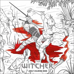 Cover The Witcher Adult Coloring Book