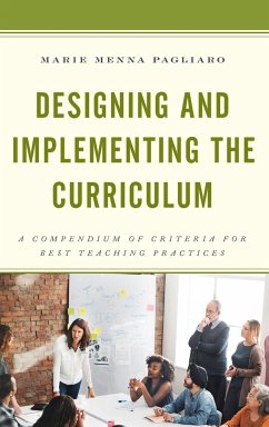 Designing and Implementing the Curriculum - Pagliaro, Marie Menna