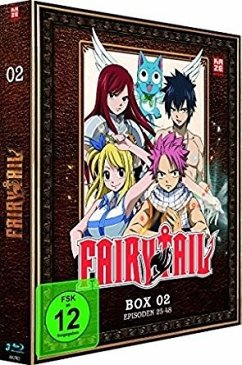 Fairy Tail - Box 2 (Episoden 25-48) Bluray Box