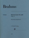 Klaviersonate fis-moll op. 2, Klavier zu zwei Händen