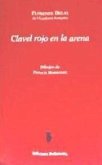 Clavel rojo en la arena