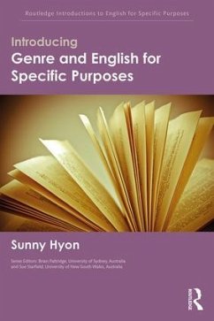 Introducing Genre and English for Specific Purposes - Hyon, Sunny (California State University, San Bernardino, USA)