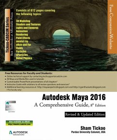Autodesk Maya 2016: A Comprehensive Guide (eBook, ePUB) - Tickoo, Sham
