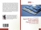 Apport NTI dans la gestion d'une coopérative d¿épargne et de crédit