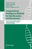 Computational Intelligence Methods for Bioinformatics and Biostatistics