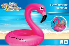 Splash & Fun Schwimmring Flamingo, 106x106x97cm