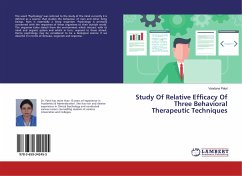 Study Of Relative Efficacy Of Three Behavioral Therapeutic Techniques - Patel, Vandana