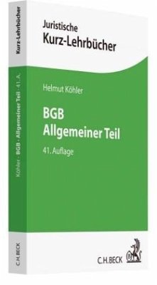 BGB Allgemeiner Teil - Köhler, Helmut; Lange, Heinrich