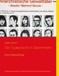 Die Todesnacht in Stammheim (eBook, ePUB) - Lehmann, Helge