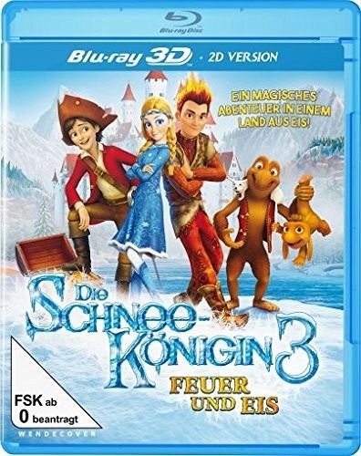 Die Schneekönigin 3 - Feuer und Eis auf Blu-ray 3D - Portofrei bei bücher.de